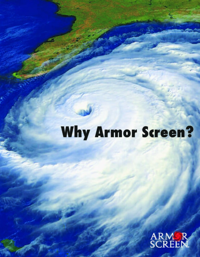 Hurricane Protection Armor Screen