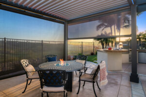 Screens for pergolas