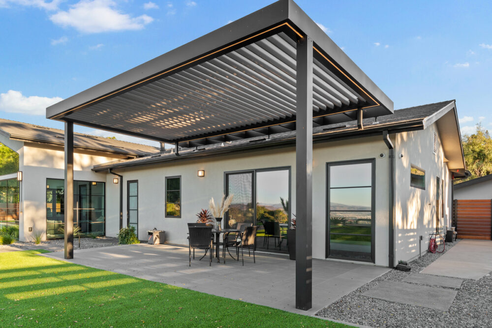 Louvered Pergola from Outdoor Elements