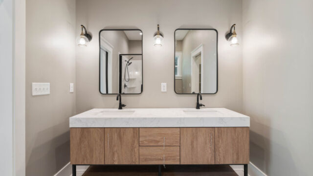 Stylish interior space showcasing functional layout and modern accents.