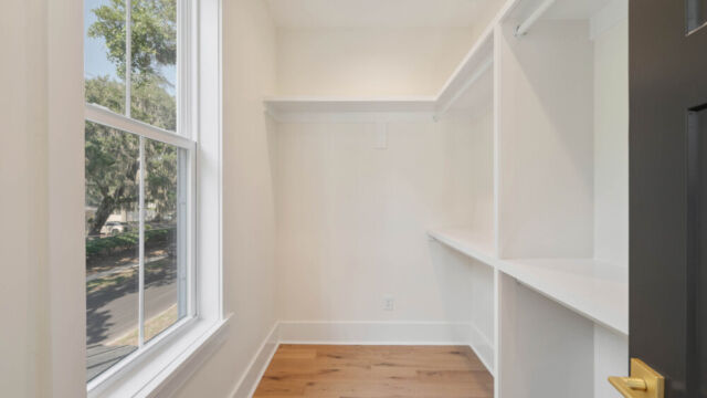 Stylish interior space showcasing functional layout and modern accents.