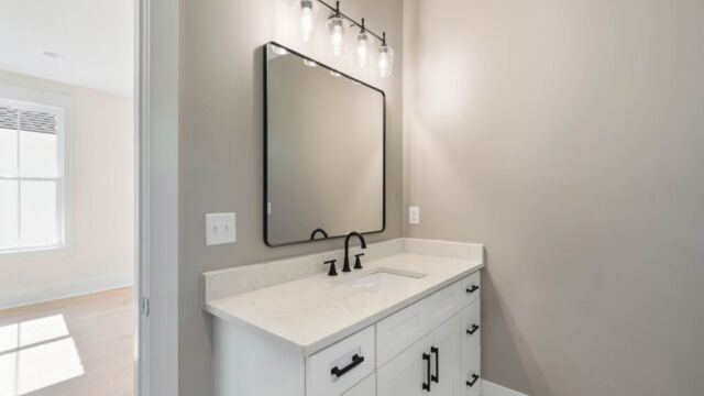 Stylish interior space showcasing functional layout and modern accents.