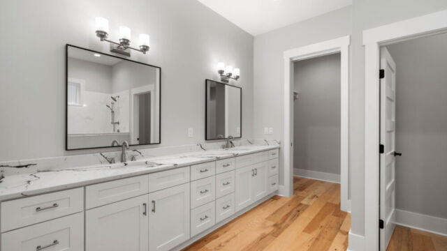 Interior of a home with contemporary design, ample lighting, and comfortable layout.