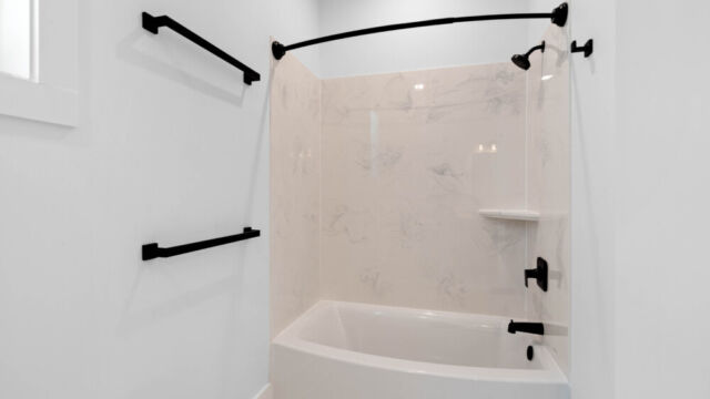 Inviting interior with neutral palette, natural light, and elegant finishes.