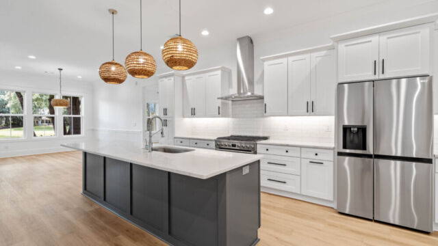 Inviting interior with neutral palette, natural light, and elegant finishes.