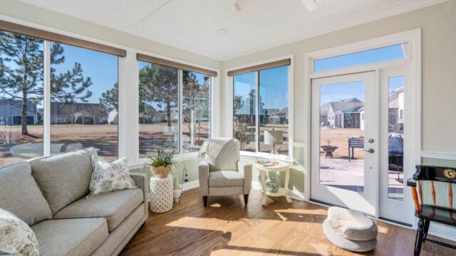 Custom Built Sunroom by CHS Coastal Homes and Sunrooms