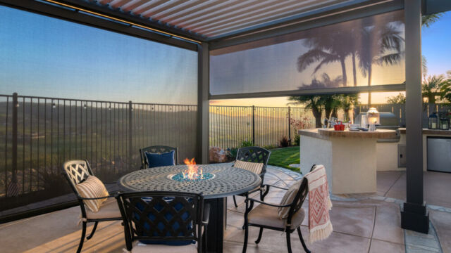 Screens for pergolas
